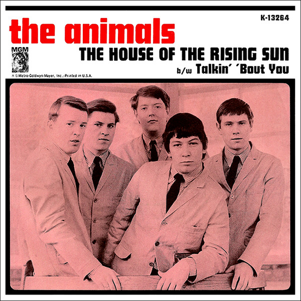 En 1964, ‘The Animals’ llegaba al puesto número con su single ‘The house of the rising sun’